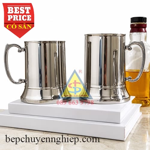 Ly uống bia và pha Cocktail inox 304 2 Lớp (500ml - 600ml) kiểu châu Âu