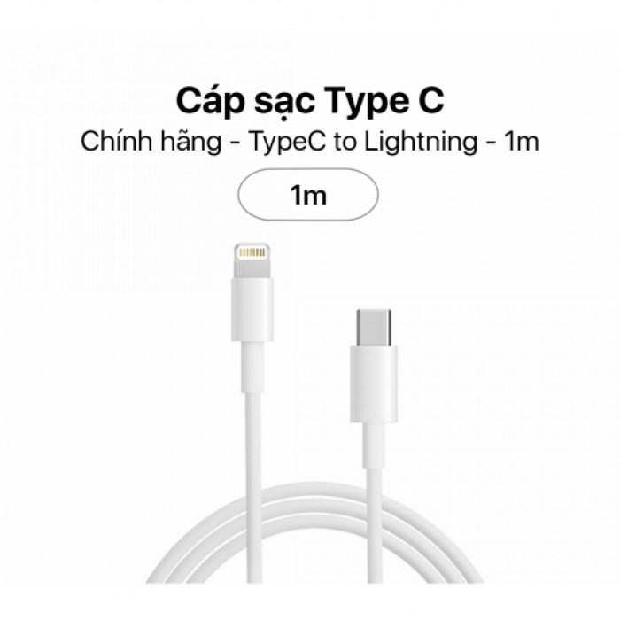 Cáp Type C - Lightning Apple