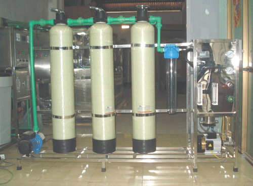 Dây chuyền lọc nước tinh khiết RO 125 l/h