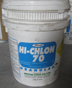 Ca(OCL)2-CALCIUM HYPOCHLORIDE