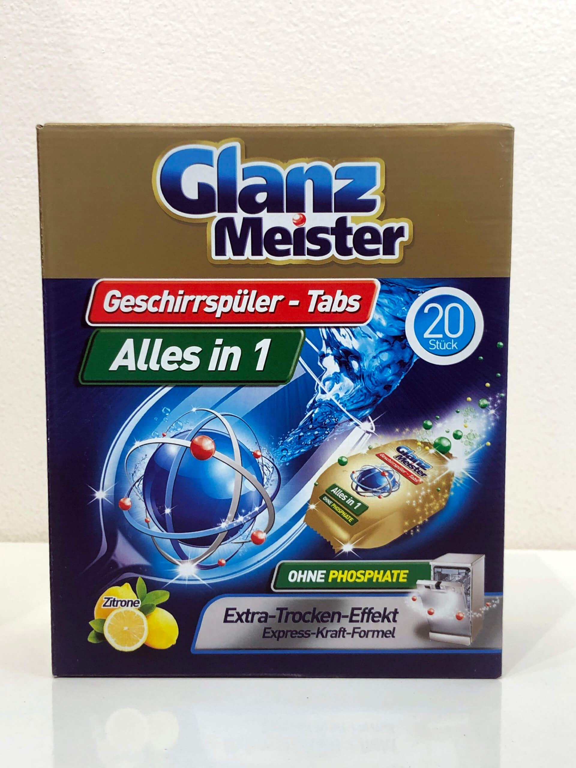 Viên rửa bát hữu cơ Glanz Meister Đức