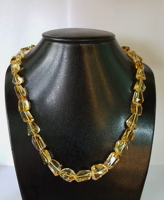 Vòng Cổ Citrine