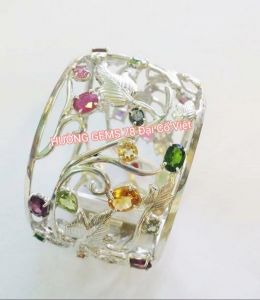 LẮC TAY BẠC 92.5 MIXSTONES