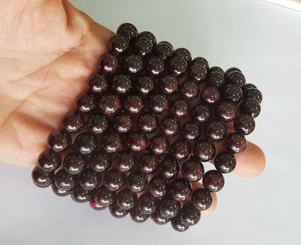 VÒNG TAY ĐÁ GARNET TỰ NHIÊN