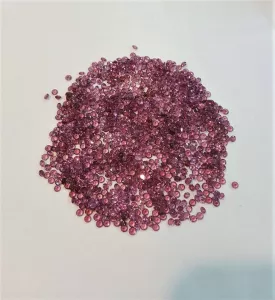GARNET RHODOLITE SIZE 1.5-2-2.5MM