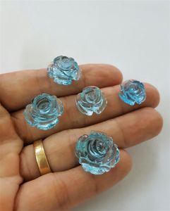 HOA HỒNG BLUE TOPAZ TỰ NHIÊN