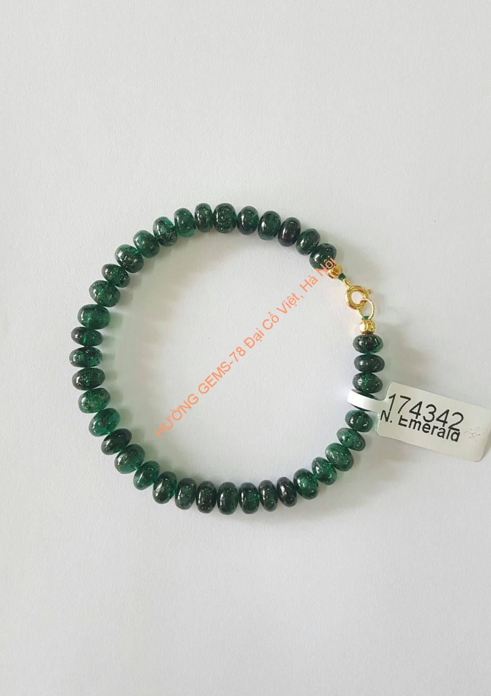 VÒNG TAY EMERALD-NGỌC LỤC BẢO TỰ NHIÊN