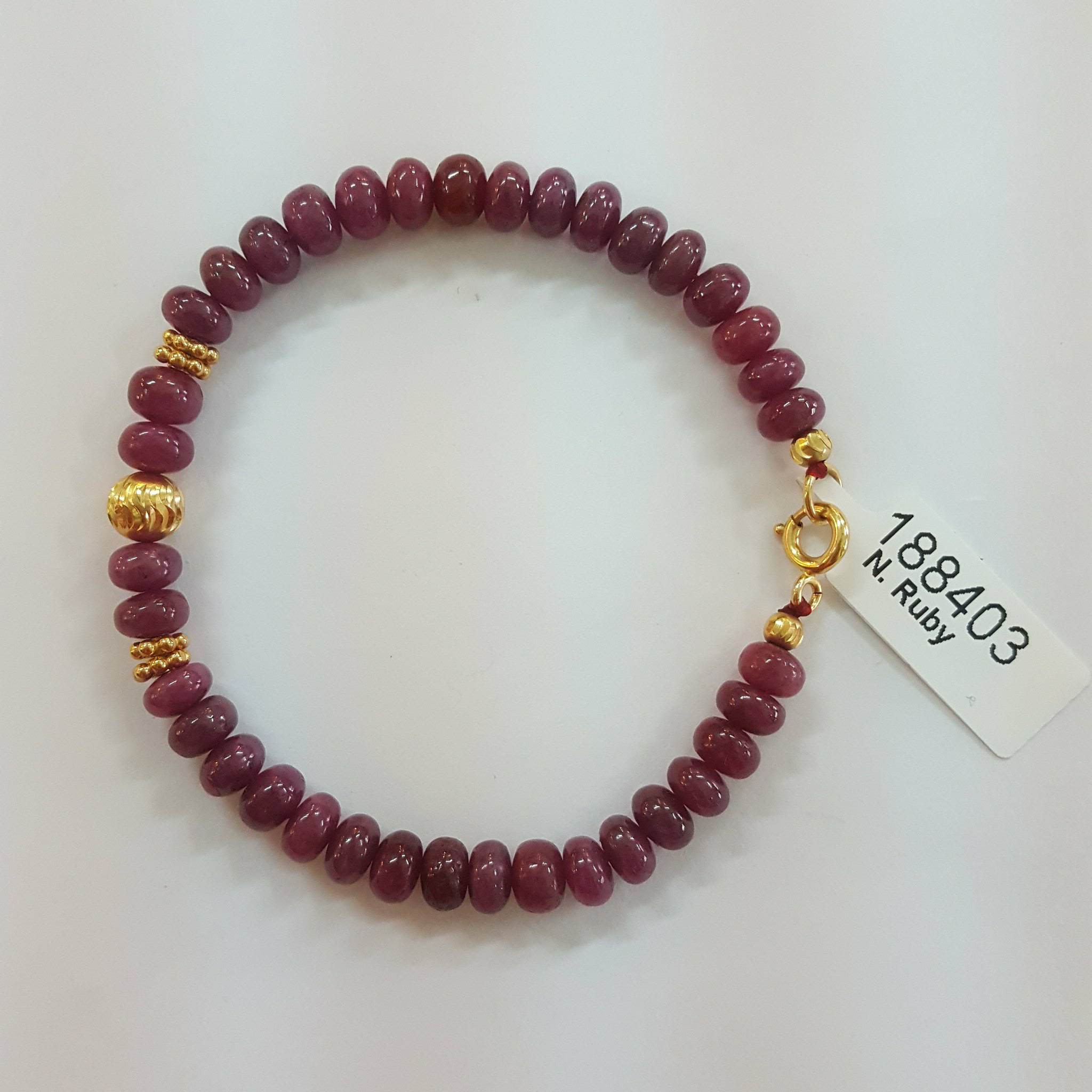 VÒNG TAY RUBY TỰ NHIÊN