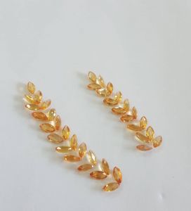 SAPPHIRE VÀNG TỰ NHIÊN HẠT THÓC