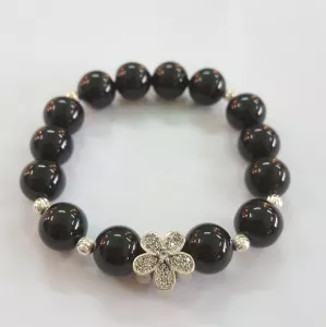 VÒNG TAY ONYX ĐEN TỰ NHIÊN