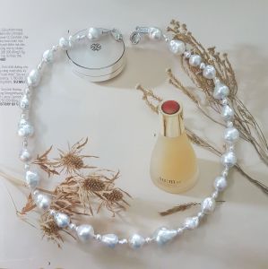 VÒNG CỔ NGỌC TRAI NƯỚC MẶN TỰ NHIÊN