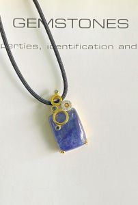 MẶT DÂY BẠC XI TANZANITE TỰ NHIÊN