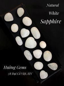 ĐÁ SAPPHIRE TRẮNG TỰ NHIÊN