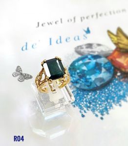 NHẪN BẠC XI SAPPHIRE DI LINH TỰ NHIÊN