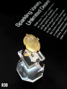 NHẪN BẠC XI NGỌC JADEIT TỰ NHIÊN