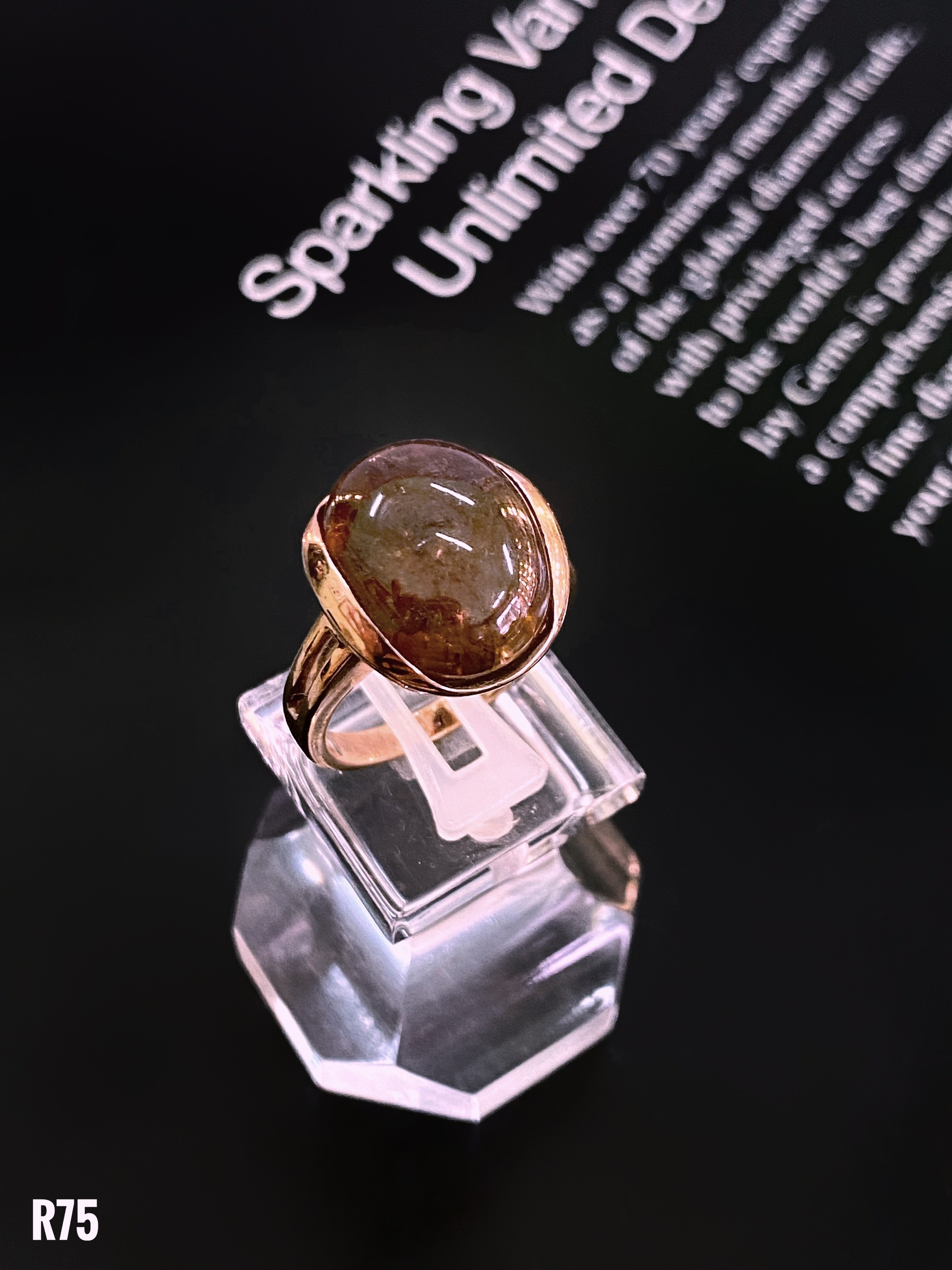 NHẪN BẠC XI ĐÁ TOURMALINE TỰ NHIÊN