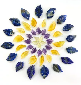 LÁ HOA LAPIS LAZULI TỰ NHIÊN