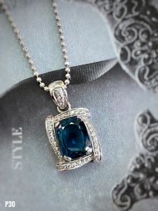 MẶT DÂY BẠC TOPAZ LONDON TỰ NHIÊN