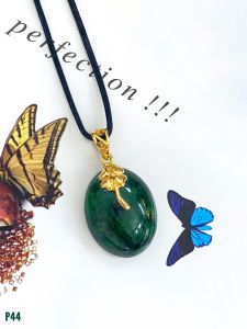 MẶT DÂY BẠC XI NGỌC JADEITE TỰ NHIÊN