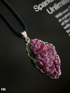 MẶT DÂY RUBY TỰ NHIÊN TẠC RỒNG