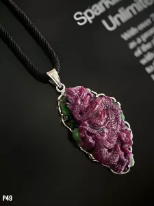MẶT DÂY RUBY TỰ NHIÊN TẠC RỒNG