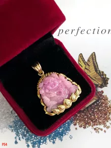 MẶT DÂY BẠC XI PHẬT DI LẶC ĐÁ SAPPHIRE TỰ NHIÊN