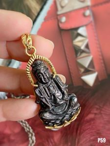 MẶT DÂY BẠC XI PHẬT BÀ ĐÁ SAPPHIRE TỰ NHIÊN