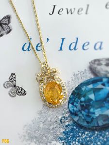 MẶT DÂY BẠC XI ĐÁ SAPPHIRE VÀNG TỰ NHIÊN