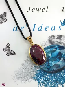 MẶT DÂY BẠC XI ĐÁ RUBY TỰ NHIÊN