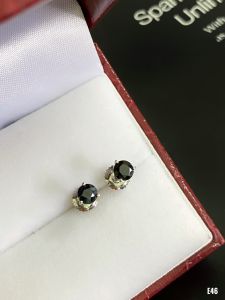KHUYÊN TAI BẠC XI ĐÁ SAPPHIRE TỰ NHIÊN