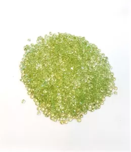 ĐÁ PERIDOT TỰ NHIÊN SIZE 2-2.5MM