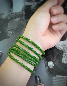 VÒNG TAY ĐÁ DIOPSIDE TỰ NHIÊN