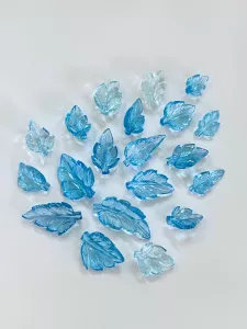 LÁ HOA ĐÁ BLUE TOPAZ TỰ NHIÊN