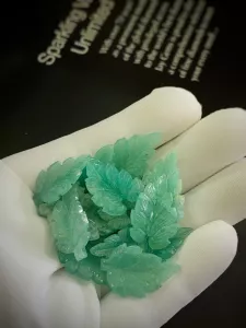 LÁ HOA ĐÁ AMAZONITE TỰ NHIÊN