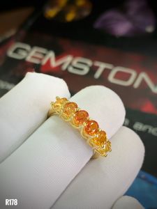 NHẪN  BẠC XI  ĐÁ SAPPHIRE TỰ NHIÊN