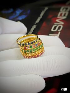 SET 5 NHẪN  BẠC XI