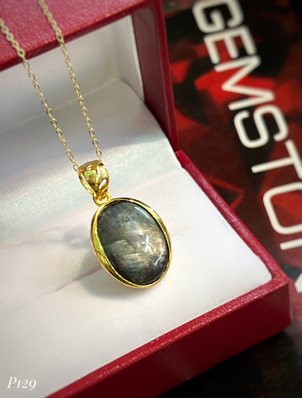 MẶT DÂY BẠC XI ĐÁ SAPPHIRE TỰ NHIÊN