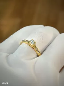 NHẪN BẠC 92.5 XI VÀNG