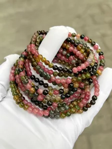 VÒNG TAY TOURMALINE TỰ NHIÊN 4-6MM
