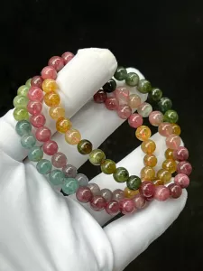 VÒNG TAY ĐÁ TOURMALINE TỰ NHIÊN