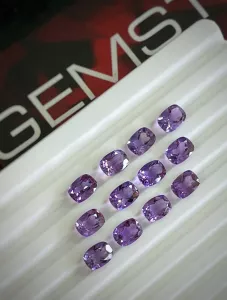 ĐÁ AMETHYST - THẠCH ANH TÍM TỰ NHIÊN 6 * 8MM