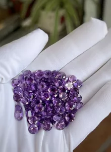 ĐÁ AMETHYST - THẠCH ANH TÍM TỰ NHIÊN 5-6MM