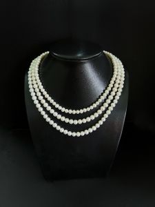 VÒNG CỔ NGỌC TRAI TỰ NHIÊN