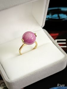 NHẪN BẠC 92.5 XI VÀNG ĐÁ RUBY NAM PHI TỰ NHIÊN