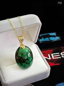 MẶT DÂY BẠC XI NGỌC JADEITE TỰ NHIÊN