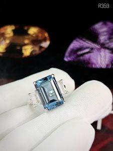 NHẪN BẠC 92.5 TOPAZ LONDON TỰ NHIÊN