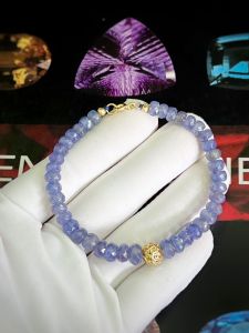 VÒNG TAY ĐÁ TANZANITE TỰ NHIÊN