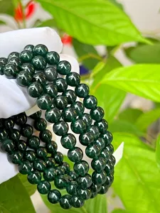 VÒNG TAY NGỌC CẨM THẠCH TỰ NHIÊN 7MM