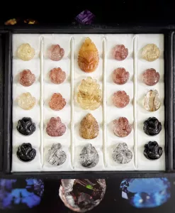 HỒ LY ĐÁ THẠCH ANH TÓC TỰ NHIÊN