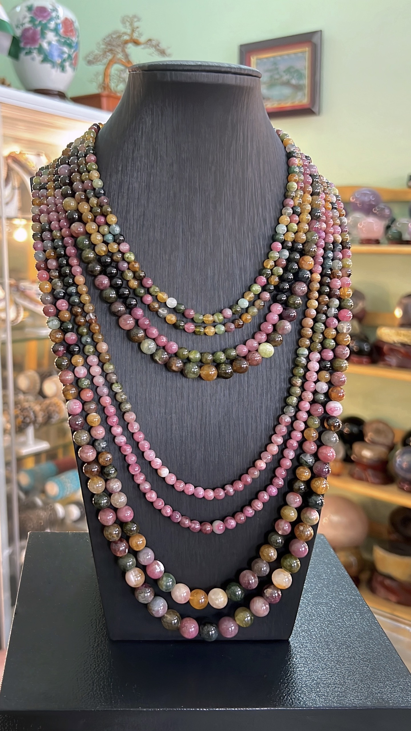 VÒNG TAY ĐÁ TOURMALINE TỰ NHIÊN